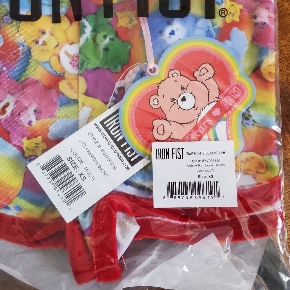 🌈 IF Lots A Rainbows Care Bear Shorts 🌈 - Picture 5 of 16